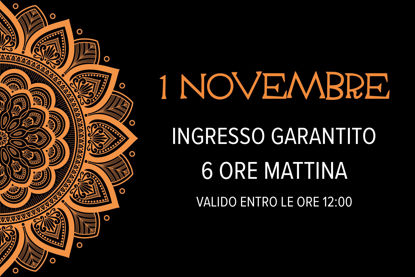 Asmana - ingresso garantito 1 Novembre 6 ore mattina